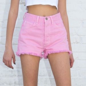 charlotte denim shorts brandy melville